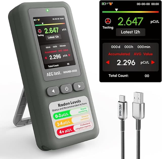 AEGTEST HOUND-1011S Radon Detector